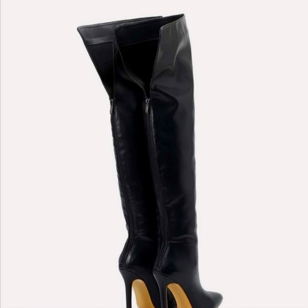 Thigh High Stiletto Boots